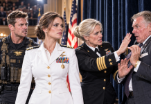 My Father Forced Me Into the Last Row at My Brother’s Navy SEAL Pinning, Afraid My Uniform Would Steal Attention—Then the Admiral Walked Past Him, Saluted Me as “Haven Seven,” and Opened a Black Case That Made Dad Step Back