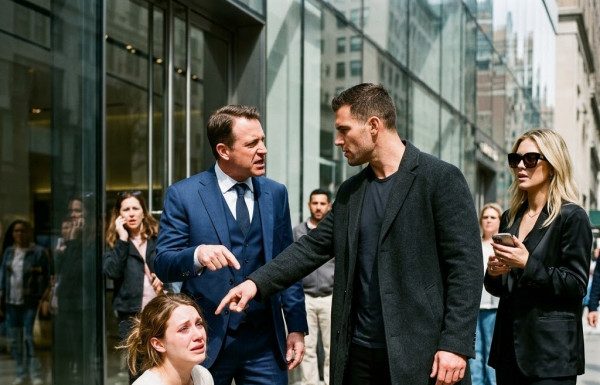 “Crawling in the dirt is where trash like you belongs!” Adrien barked, pointing at my pregnant belly while his glamorous mistress recorded my humiliation on the New York sidewalk—completely unaware that the dark-coated titan intercepting his wrath was my mob boss brother, preparing to tear down their stolen empire.