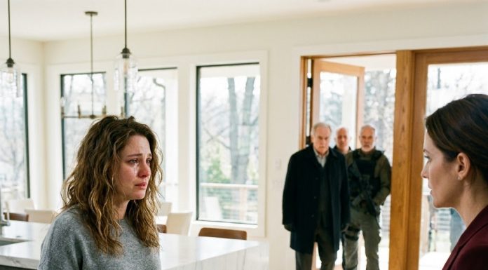 You’re a nobody just carrying dead weight, Clara!” my husband sneered before leaving me. But as his lover turned her loaded gun on us and left him bleeding on the kitchen tiles, federal agents stormed the doorway behind the wealthy father he thought he had murdered months ago.