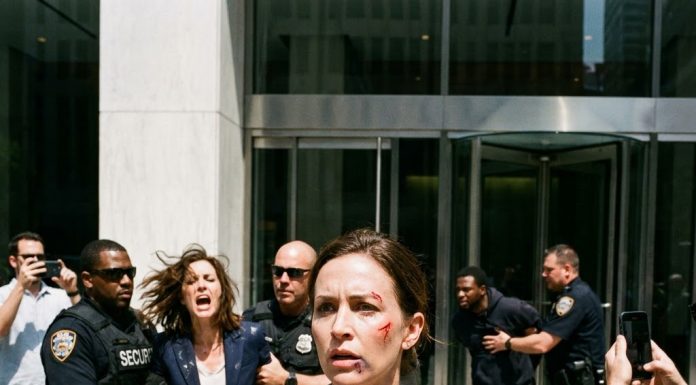 “She’s carrying my child, you blind fool, and you’re going to pay for our luxury life!” Derek snarled as officers slammed him against the glass. Standing there with blood dripping down my battered cheek while Lauren screamed in custody, I finally unmasked their devastating extortion ring targeting my grandmother’s legacy.