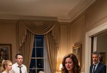 My husband called me an embarrassment in front of his entire family, and my stepdaughter called me a deadbeat. Then the most respected businessman in town walked in with his three children—and every one of them ran straight to me.
