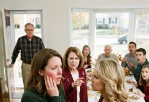 “Get out of this house before I throw you out myself!” my father roared, flinging the front door wide open while my sister sneered after slapping me. They cast me out into the cold, completely unaware I held the mortgage—and by sunrise, I froze their stolen fortune.