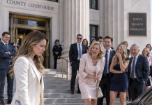 My ex’s family mocked me on the courthouse steps because they thought the divorce had finally cut me off from everything they had gained through our marriage. I waited until their car disappeared, called my father, and gave him one instruction concerning every relative they had quietly placed on the company payroll. Hours later, the same mother-in-law who had laughed at me was pounding on my door because she had finally discovered whose company it really was.