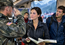 My Boyfriend Laughed at My Paper Map and Said, “Leave Navigation to the Men”—Then the Storm Knocked Out Every GPS. I Quietly Pulled Out My Compass, but When a Staff Sergeant Entered the Rescue Tent, Saw What I Was Holding, and Saluted Me, Garrett’s Smile Disappeared…