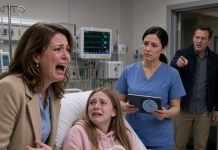 My 15-year-old daughter had complained of stomach pain for weeks, but my husband insisted she was faking it. I secretly took her to the hospital, and after seeing the scan, the doctor said something that made me scream.