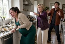 At eight months pregnant, I spent the night cleaning up a huge pile of dishes after my in-laws’ party. Hours later, my water broke. I begged them to take me to the hospital, but they insisted I wait until morning and accused me of exaggerating. Then something happened that made everyone panic.