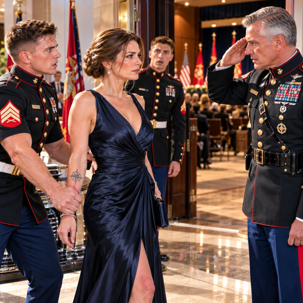 A Salute in the Ceremony Hall