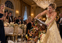 “YOU’RE NOTHING BUT A SERVANT IN THIS HOUSE!” my mother-in-law shouted, throwing a dirty sponge at me. My husband stood beside her, demanding I apologize. Furious, I overturned their leftover dinner in front of everyone. They ordered me out, never imagining whose company held the loan on their mansion…