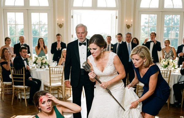 “Apologize to your sister for bleeding on the floor, or you are dead to this family!” my father hissed as I collapsed from Sloan’s brutal microphone blow. But when the ER doctor exposed my childhood skull fracture, I used a black gift box to dismantle their stolen fortune