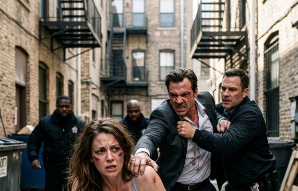 “Hand over that child before I have you locked in a psych ward forever!” my billionaire husband roared as his claws dug into my bruised shoulder, but as the detective tackled him down, I clutched my newborn, knowing the forged twenty-million-dollar trust documents in my pocket would soon destroy him in court.