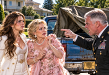 My wealthy mother-in-law was so embarrassed by my rusty truck that she forced me to hide it around the corner. She thought she had protected her precious image, until a highly respected neighbor saw the secret on my bumper, dropped everything, and made a shocking announcement to all her guests…