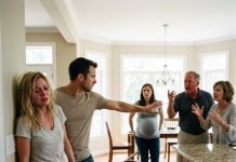 “Cancel your damn wedding right now or you’re dead to this family!” Dad kicked the chair aside and lunged at me while James threw up his arm to shield my bruised body. My pregnant sister watched coldly from the kitchen, unaware her calculated pregnancy announcement was about to expose my parents’ secret bankruptcy