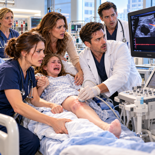 Emergency Ultrasound Room Drama