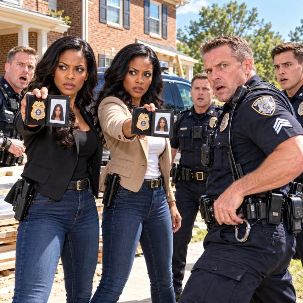 FBI Agents Reveal Their Badges