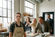 “You will bake every single pastry right now or I swear I’ll destroy this entire bakery!” My father screamed while slamming his fist onto my prep table, leaving cuts on my face. But when the silent billionaire behind him stepped forward, my family finally learned who really owned everything.