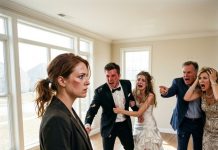 You stole my future, you ungrateful little snake!” My brother lunged at me, leaving my cheek bruised and bloodied, but as those legal papers scattered across the bare floor, he didn’t realize Grandpa’s secret trust had already stripped his wedding night of every single dollar