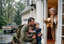 My In-Laws Sent Me and My Five-Year-Old Twins Into the Rain With Just $42 Left. They Expected Me to Come Back Begging. That Night, My German Shepherd Pulled Something From My Old Navy Duffel—and the Handwriting on It Made Me Forget How to Breathe.