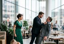 “You’ll never prove that money was yours, Clara!” my bloody-lipped husband spat while pinned against the shattered table, but watching Ethan strangle him was nothing compared to the corporate fraud files I was about to drop in front of the district attorney.