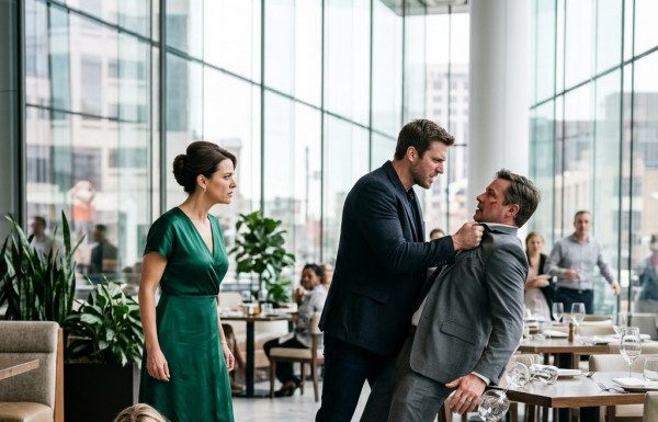 “You’ll never prove that money was yours, Clara!” my bloody-lipped husband spat while pinned against the shattered table, but watching Ethan strangle him was nothing compared to the corporate fraud files I was about to drop in front of the district attorney.