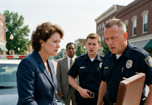 I was pulled over for a broken taillight, but when the aggressive officers forced open my locked briefcase, their smirks completely vanished as federal badges surrounded the entire block.