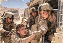 “Please! Don’t Leave Me!” the Young Private Cried as I Reached From Our Armored Vehicle and Pulled Him Toward Safety. I Never Expected to See Him Again, but Twenty-One Years Later, After My Captain Ordered His Convoy to Abandon Me, the First Returning Truck Stopped—and Its Driver Knew My Name.
