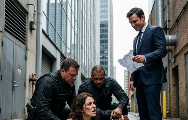 “You leave with nothing, Clara!” Julian sneered while two guards violently pinned me to the wet pavement, snatching my briefcase. He thought tearing up my career was his victory, but he never realized that deleting my clearance would instantly freeze their $400 million syndicate fund and trigger an irreversible corporate collapse.