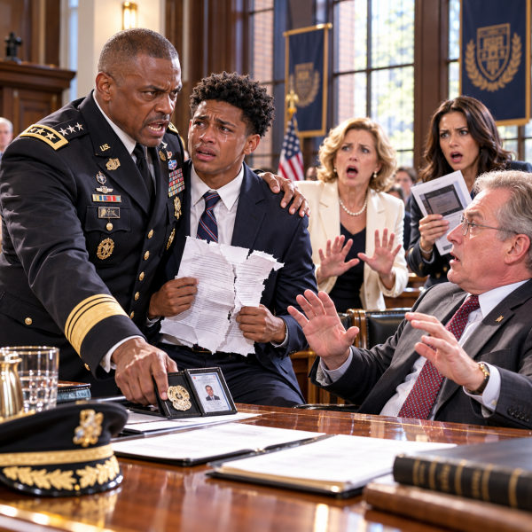 Heated Institutional Hearing Confrontation