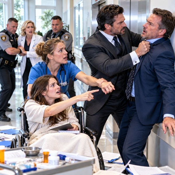 Hospital Corridor Confrontation (2)