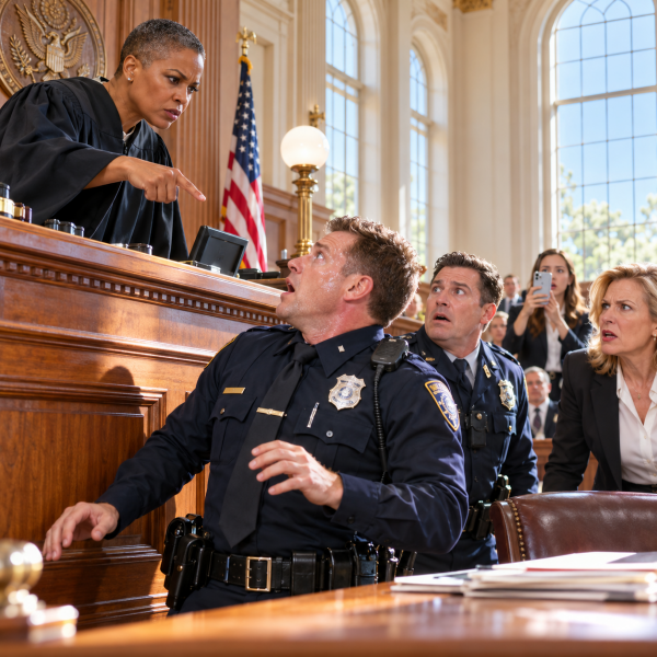 Judicial Showdown in the Courtroom