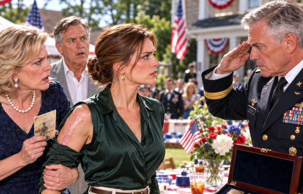 My Aunt Told Our Family for 15 Years That I Walked Away From My Unit—Then She Repeated the Story at Our Memorial Day Picnic, and the Retired General Sitting Beside Her Left Without a Word Before Returning With Something That Made Everyone Go Silent