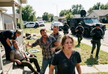 “Shoot her down, she’s the one running the cartel shipments!” he screamed as deputies pinned him to the dirt, but as I staggered away in bloodied scrubs with SWAT closing in, I clutched the encrypted drive that proved the entire county sheriff’s department was staging our execution.