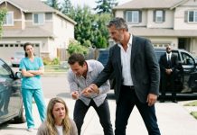 Sign the deed and get lost, you sick parasite!” My ex screamed as he dumped my clothes on the driveway with his nurse mistress smirking behind him, unaware that the quiet stranger intercepting his blow was a billionaire ready to take him down.