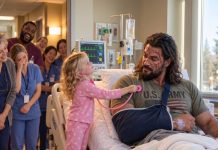 I sneaked my toddler into my hospital night shift, praying nobody would notice. But when she wandered into the room of our most aggressive, terrified patient, I thought my life was over. Then he saw the necklace she was wearing, and his immediate reaction made my blood run absolutely cold…