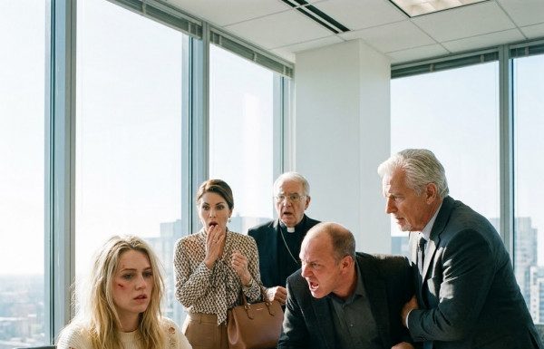 You ungrateful little thief, I will make sure you leave this room in an ambulance!” My father roared, violently clawing my face and scattering Grandpa’s legal will into the air, completely blind to the fact that the attorney was already holding the final secret letter destined to destroy him forever.