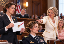 My wealthy mother dragged me into a crowded courtroom, screaming to nine jurors that I was a jobless fraud trying to steal my late father’s trust fund. I stayed completely silent and let her finish her speech. She had no idea the sealed white envelope my attorney was holding came directly from the Pentagon…