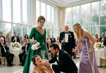 “Apologize to your mother and fix our reputation right now, or you’re dead to this family!” As boiling coffee melted my wedding gown and my sister swung my own crutch at me, my father coldly sipped champagne—completely unaware that the hidden 4K cameras above were recording their downfall.
