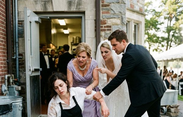 “Get back inside and stay by the trash where you belong!” My brother twisted my bruised arm, shoving me to the concrete while my sister snarled in her gown. They treated me like dirt, oblivious that the entire luxury wedding was funded by my company—and in five minutes, I pulled their plug.