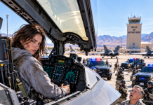 “They Found a Normal Girl Sitting in a Fighter Jet — Then the base commander finally unlocked her true identity, his face turned pale”…