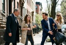 “Get your filthy trash off my street before I have you arrested!” my billionaire ex-husband snarled as his mistress laughed at my tears, but while I stood bruised and pregnant on the sidewalk, the Wall Street titan behind me was already preparing to strip Derek of every single dime.