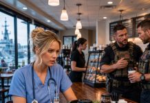 “Ex-SEAL Nurse Stops for Coffee — Then Freezes When She Overhears Two Soldiers Talking”…