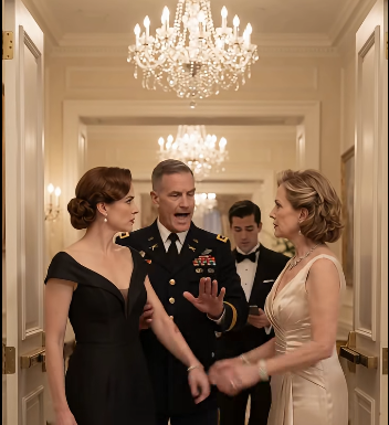 “You Have No Rank Here,” My Stepmother Said as Security Led Me Away From My Father’s Charity Gala. I Asked Them to Call the Event Manager. Instead, a Two-Star General Walked In, Addressed Me by Name—and My Stepbrother Suddenly Hid His Tablet…