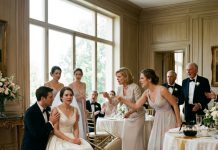 “Apologize to your mother right now, or you’re no longer my daughter!” My father hissed as hot coffee drenched my wedding dress and my sister lunged to attack me. But they didn’t know the ballroom’s hidden 4K cameras caught every violent second, and I’m taking their entire empire down