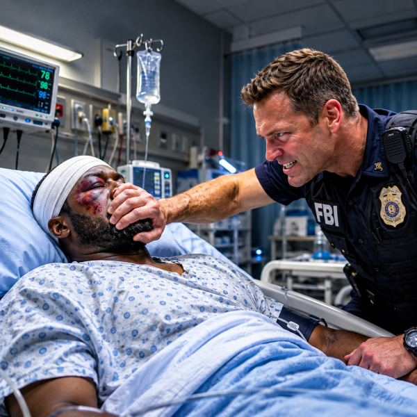 Tense Hospital Room Confrontation