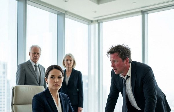 “You’re nothing but a pathetic fraud, Jenny!” my brother screamed from the boardroom floor, his shirt torn and bruised face burning with rage, but when security stepped in to drag him out, I opened the sealed folder that would instantly destroy his entire life and freedom forever.