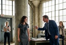 “Sign the estate deeds now or I’ll strike this lighter and burn you alive!” My stepfather screamed while Sloan blocked the exit with her phone out. Standing bruised in my fuel-soaked dress, I smiled coldly because I knew the hidden SWAT team was already counting down outside