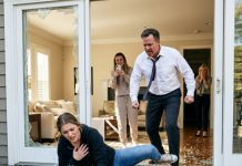 You’re nothing but worthless garbage!” my dad roared, kicking me backward through the glass door while my stepsister filmed my agony, completely oblivious that my hidden trust fund already bought his defaulted debts to seize his home.