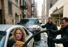 “Give us the drive, or you won’t survive this alley!” they roared, slamming my door open as blood dripped from my face. My husband didn’t just abandon me; he sent ruthless enforcers to reclaim his $20M dirty secrets, forcing me to play a deadly game of survival before the FBI arrives