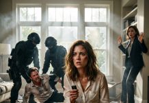 “You’re taking the fall for this, Clara!” Julian snarled before the FBI broke through our windows. Kneeling on shattered glass with my bruised face and this blinking key fob, I watched them pin him down, unaware of the devastating family secret his own brother was about to reveal.