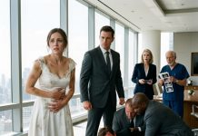 “You took everything from me, Lauren!” Colton screamed, pointing a gun at my head as his brutal corporate crimes were exposed; I fell to the floor clutching my unborn child while his bitter rival tackled him to the marble ground, unaware the baby was never his.