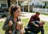 Give me the chip or watch your little girl die right on this lawn!” Marcus snarled while lunging for his dropped pistol, and as I gripped the iron bar with trembling, bruised hands to protect Lily, I realized my husband Julian’s next violent move would either save us or destroy our family forever.